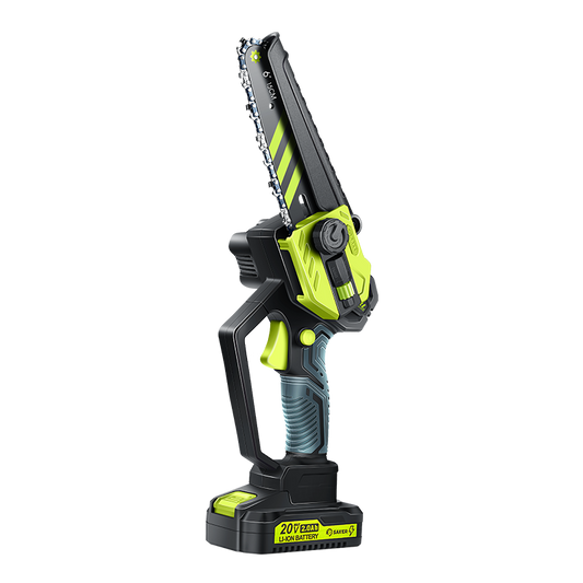 Cordless Pole Saw and Mini Chainsaw
