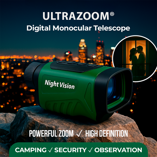 UltraZoom Tactical Digital Monocular Telescope – 60X Long Range Zoom