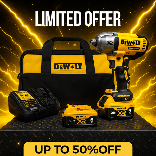 V-Max Impact Wrench – High Power Titanium Cordless Drill 1600RPM