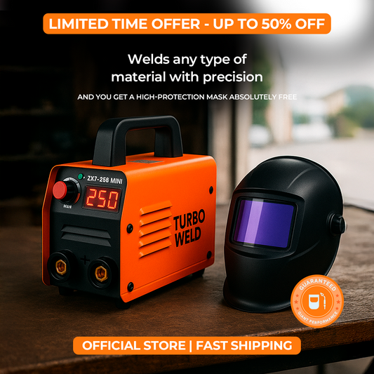 TurboWeld Mini Welding Machine + FREE Protective Mask