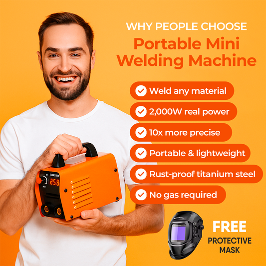 TurboWeld Mini Welding Machine + FREE Protective Mask