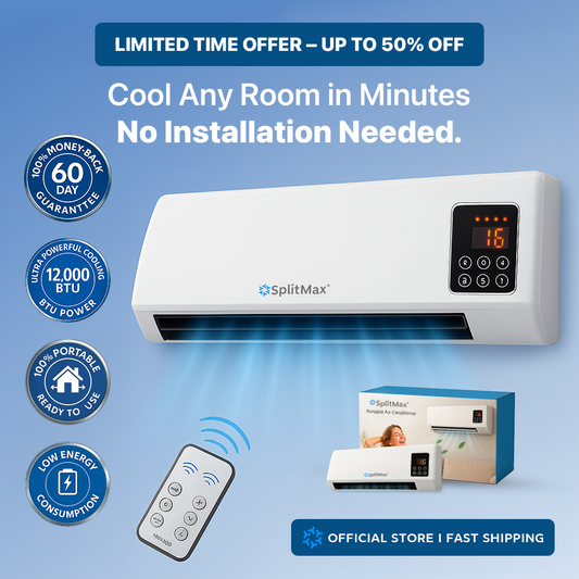 SplitMax™ - Portable Turbo Air Conditioner 30% OFF