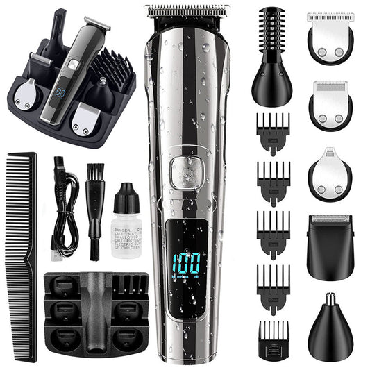 Men’s Waterproof Grooming Kit Clippers